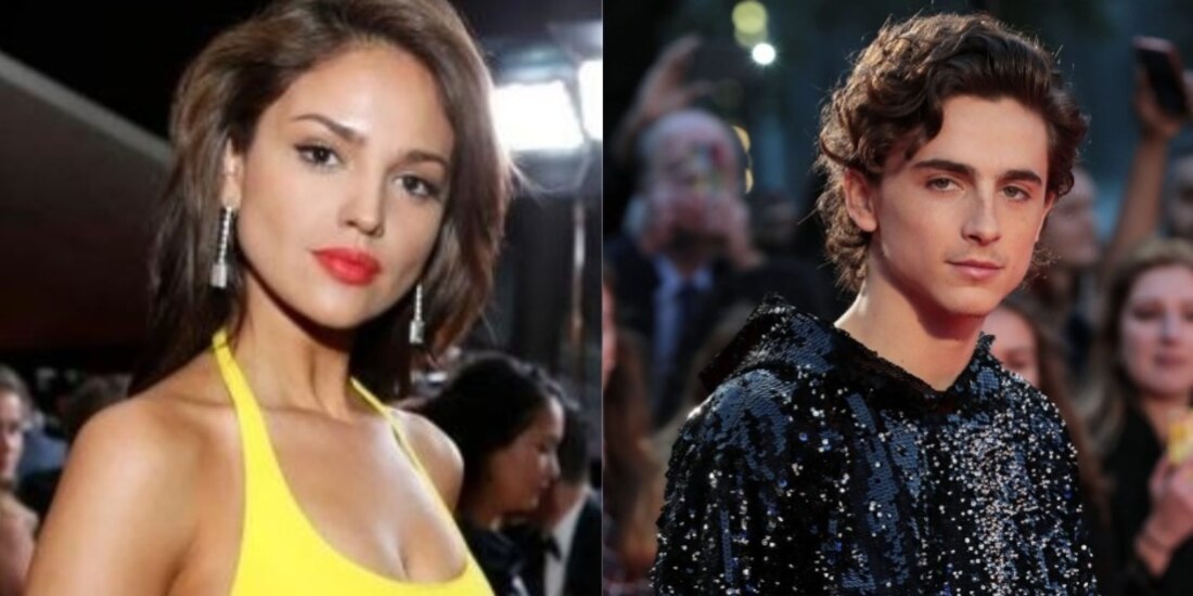 Eiza González y Timothée Chalamet