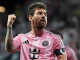Leo Messi marca cuatro goles con el Inter Miami.