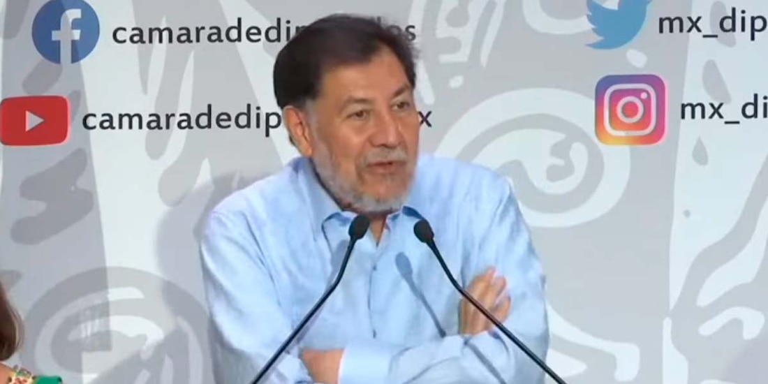 El youtuber le mencionó a Noroña que es un personaje público y que debía responderle.