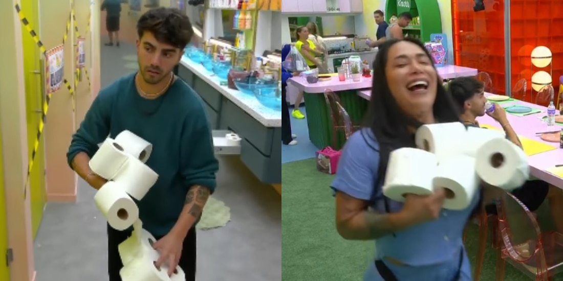 Fede Vigevani esconde el papel de baño; así reaccionaron en La Casa de los Famosos México 2026