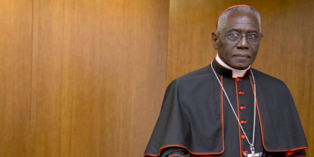 El cardenal Robert Sarah