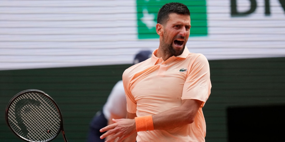 Novak Djokovic explota contra un camarógrafo en Roland Garros.
