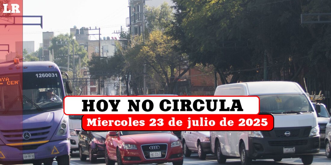 Consulta qué vehículos deben descansar este miércoles 23 de julio en la Ciudad de México y el Estado de México.