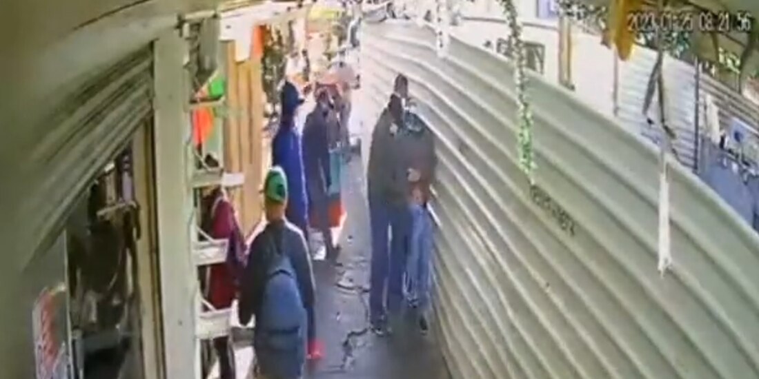 Nuevo asalto de "chineros" en pasillos de La Merced.