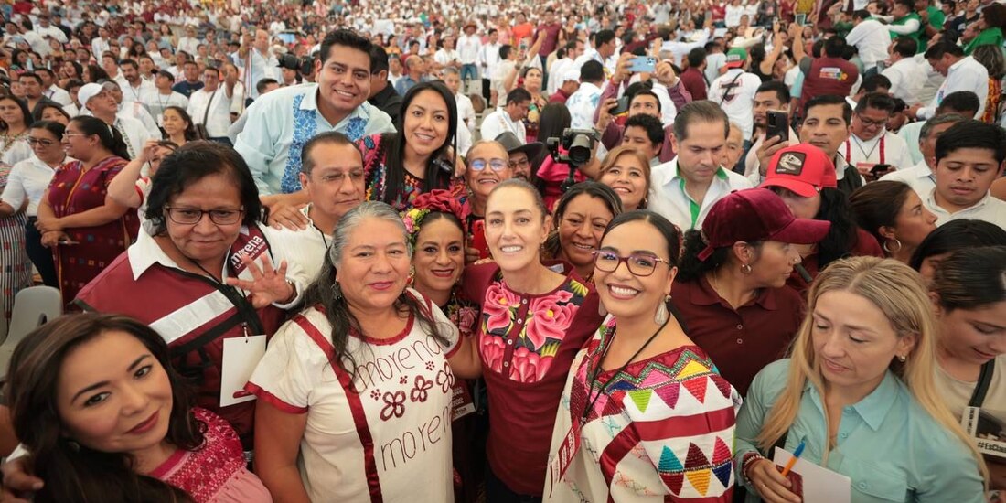 Sheinbaum Pardo destacó la importancia de dar continuidad al proyecto de Transformación