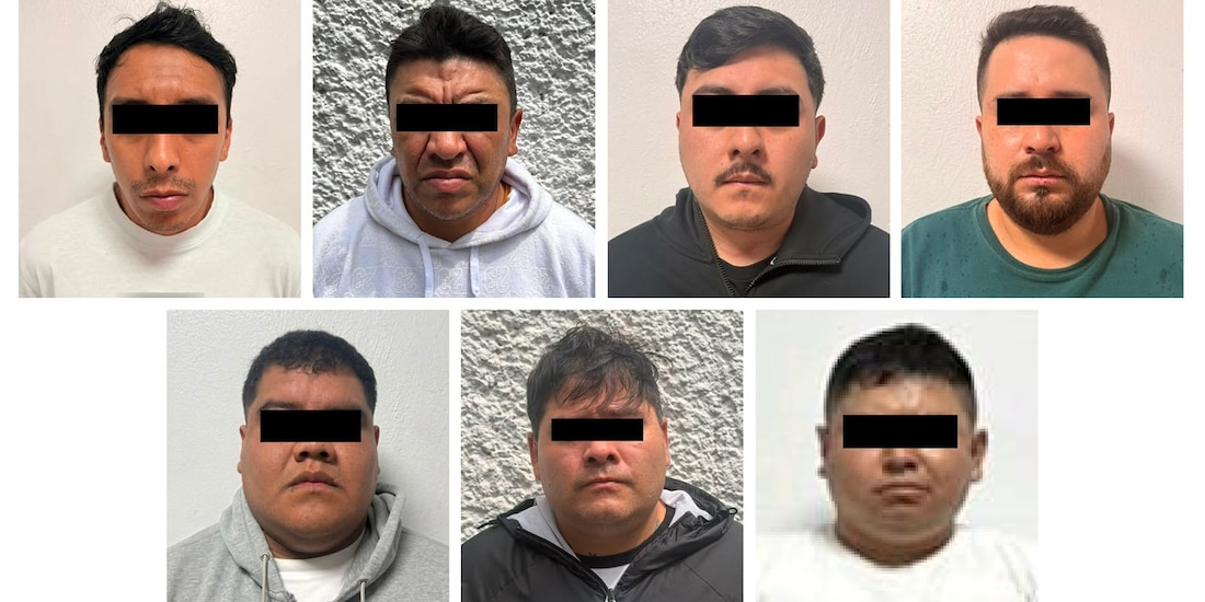 SSC detuvo a siete presuntos integrantes de un grupo ligado a robos a viviendas.