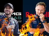 Lewis Hamilton desmiente a Christian Horner, director de Red Bull de la Fórmula 1.