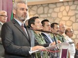 Informa Bedolla avances en desarticulación de bandas delictivas en Michoacán
