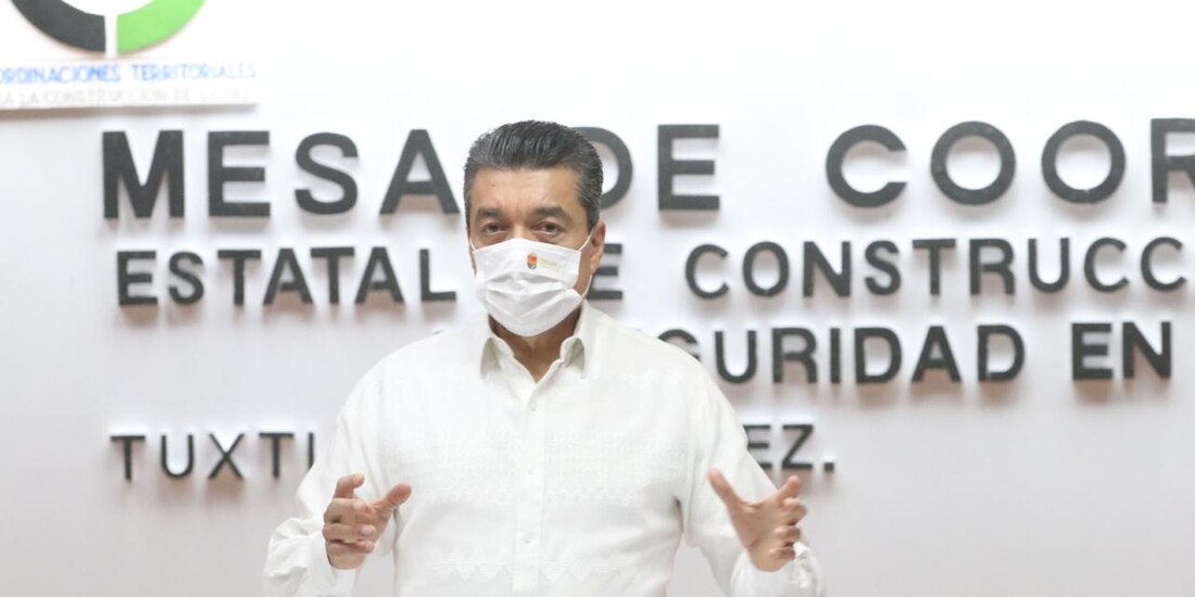 El gobernador de Chiapas, Rutilio Escandón.