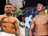 Canelo Álvarez y Jaime Munguía se enfrentan en mayoo