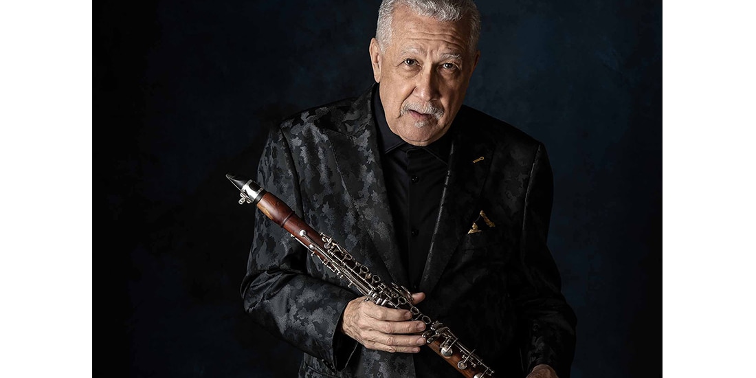 Paquito D’Rivera, en una sesión fotográfica.
