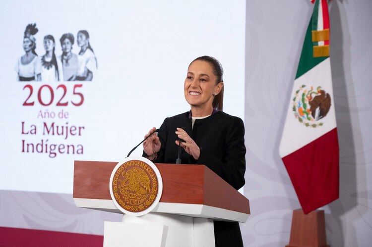 Claudia Sheinbaum, presidenta de México.
