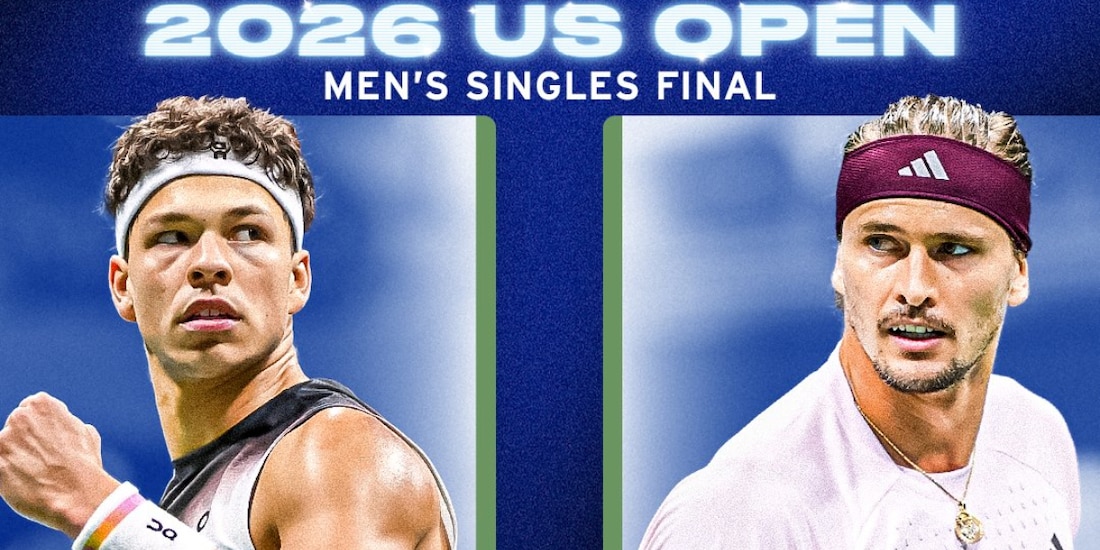 Ben Shelton y Alexander Zverev definen al campeón varonil del US Open.