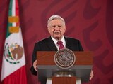El presidente de México, Andrés Manuel López Obrador, el 13 de julio de 2020.