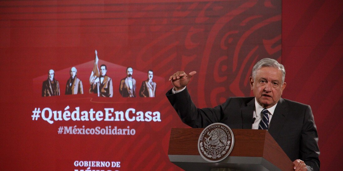 El presidente de México, Andrés Manuel López Obrador, el 6 de noviembre de 2020.