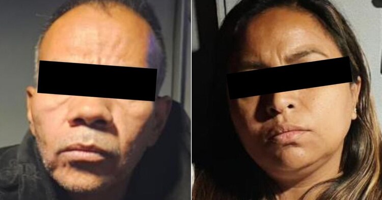 Detienen a José Gregorio "N" y una mujer que lo acompañaba.