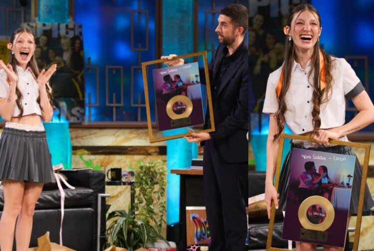 Yami Safdie se presentó en el programa La Revuelta con David Broncano.