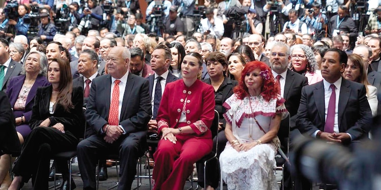 ALGUNOS MANDATARIOS, en el Informe
de la Presidenta Sheinbaum, ayer.