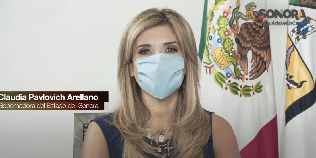 Claudia Pavlovich, gobernadora de Sonora