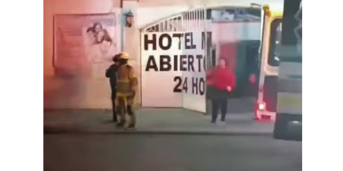 ASPECTO del establecimiento, después del ataque de ayer.