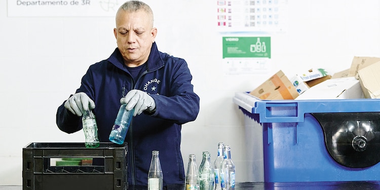 Acciones de circularidad emprendidas por la compañía.