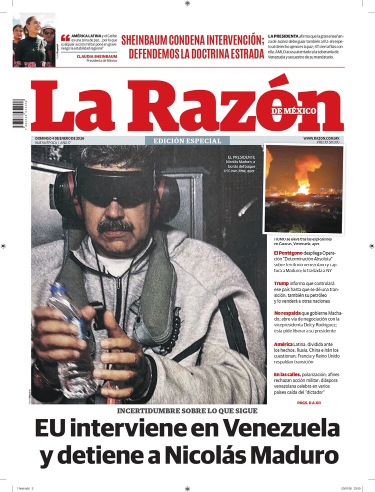 EU interviene en Venezuela y detiene a Nicolás Maduro