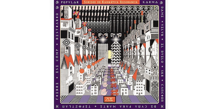 LA NARIZ
de Cleopatra
sirvió como
portada del
disco Sonidos
de Karmática
Resonancia.