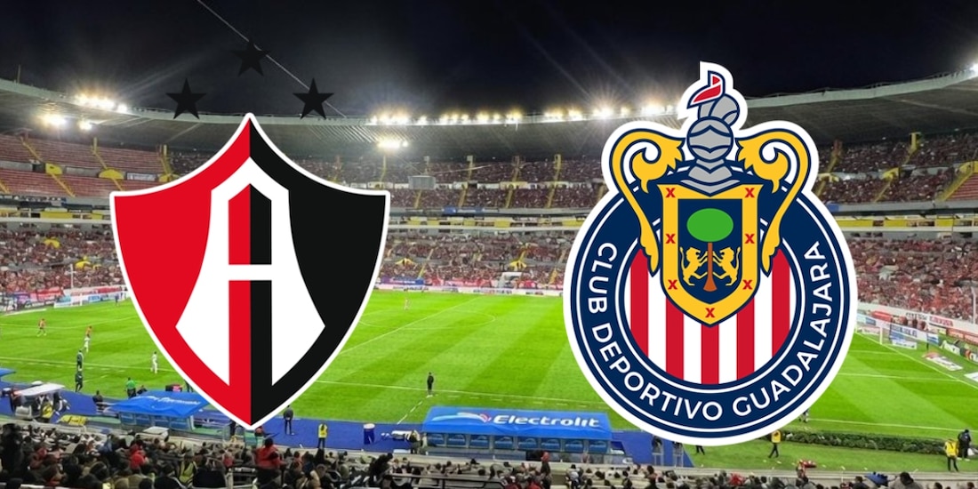 Atlas y Chivas se enfrentan en el Clásico Tapatío