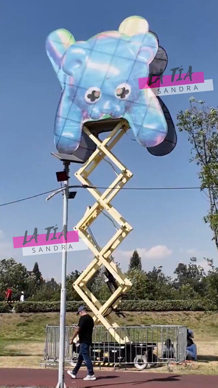 Esta fue la estructura que se cayó en el Axe Ceremonia 2025