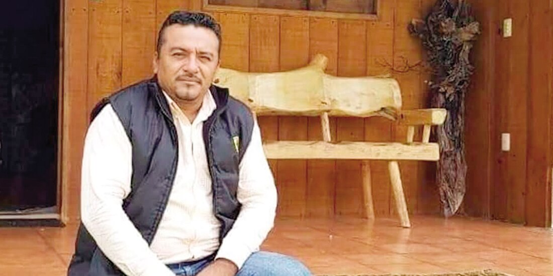 El regidor del PT, David Castillejos Cruz, en imagen subida por amigos y familiares a las redes sociales, ayer.