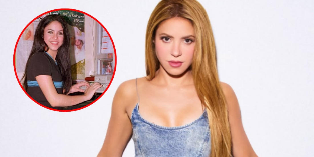 Shakira recrea su meme más viral 30 años después
