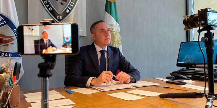 Adrián Rubalcava Suárez compareció ante la Comisión de Presupuesto y Cuenta Pública del Congreso de la Ciudad de México.