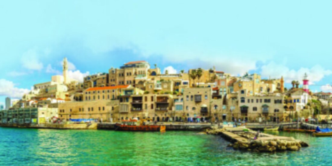 Vista del viejo puerto de Tel Aviv, en Israel.