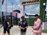 Checo Pérez y Bad Bunny conviven previo al Gran Premio de Miami.