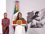La Presidenta Claudia Sheinbaum y la gobernadora Mara Lezama.