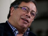 El candidato a la presidencia de Colombia por el izquierdista Pacto Histórico, Gustavo Petro