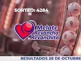 Resultados del sorteo 4284 del Melate, Revancha y Revanchita de este 28 de octubre del 2026.