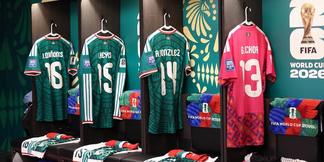 Vestidor de la Selección Mexicana previo al duelo de dieciseisavos de final del Mundial 2026 ante Ecuador.