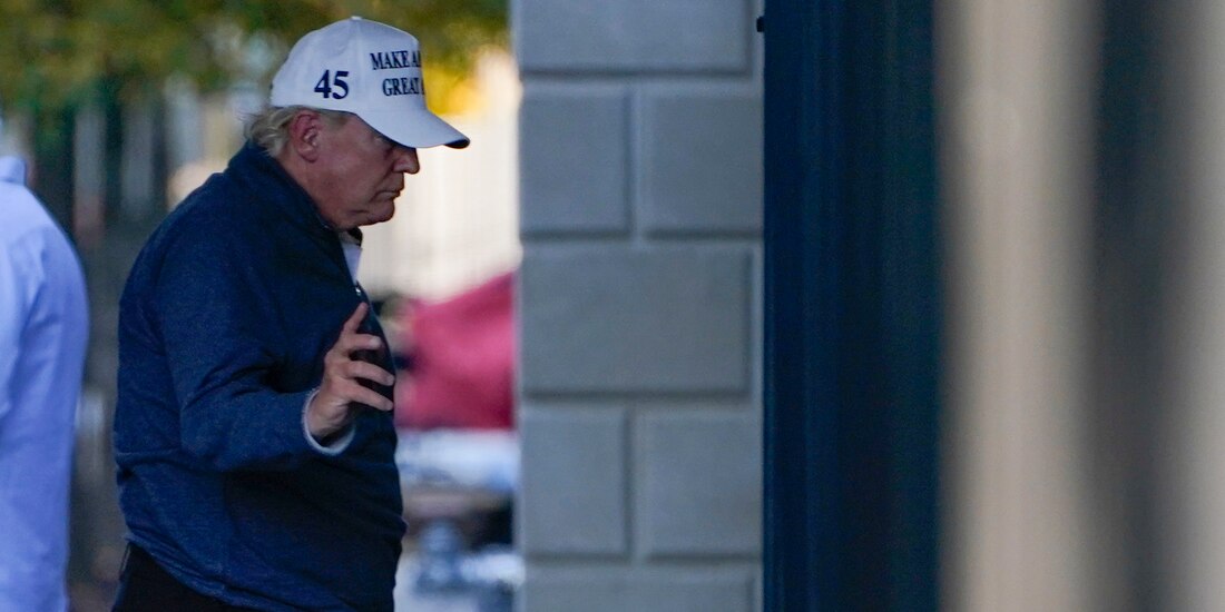 Donald Trump llega a la Casa Blanca luego de jugar golf