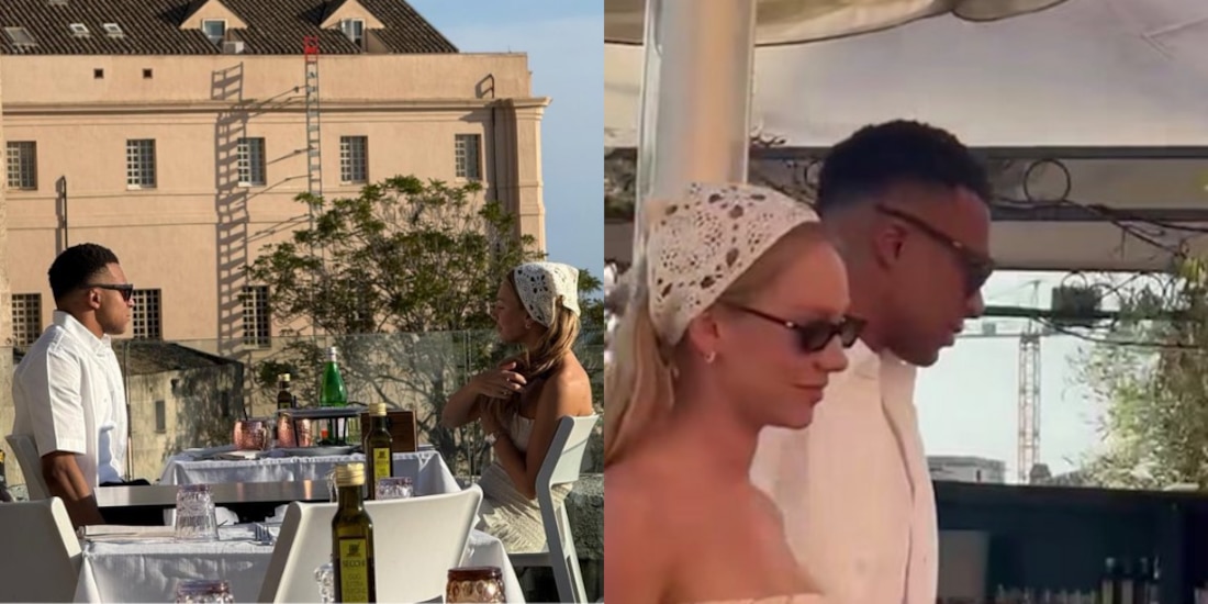 Kylian Mbappé fue captado en Italia con Ester Expósito.