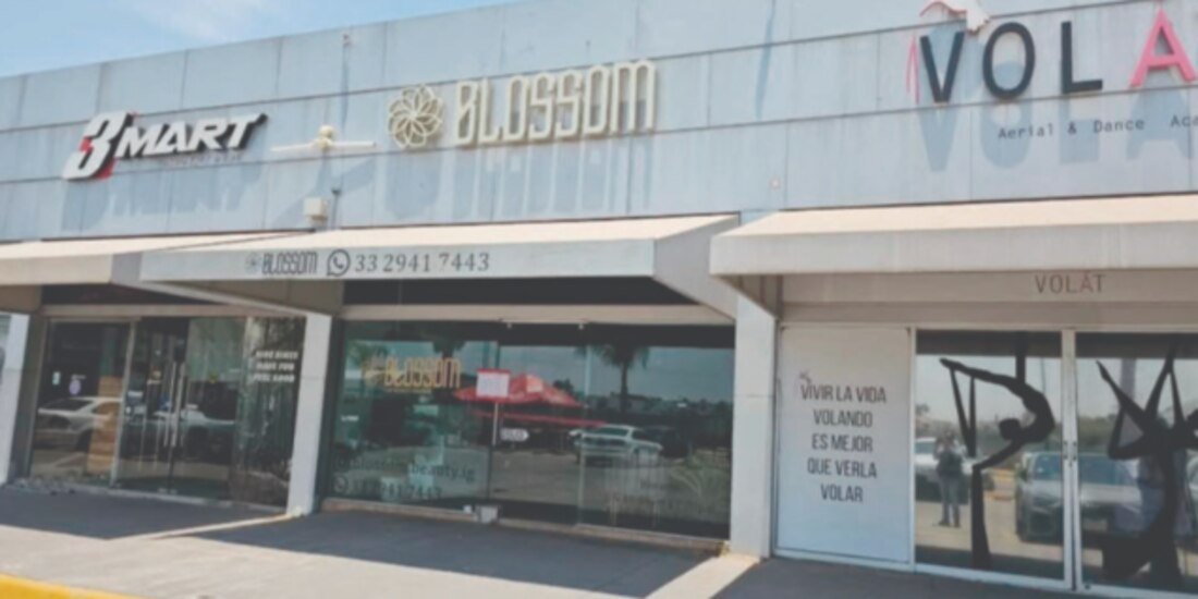 La estética propiedad de Valeria Márquez permaneció cerrada, ayer.