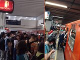 Línea 9 sufre fallas y usuarios reportan "colapso" del servicio en Metro