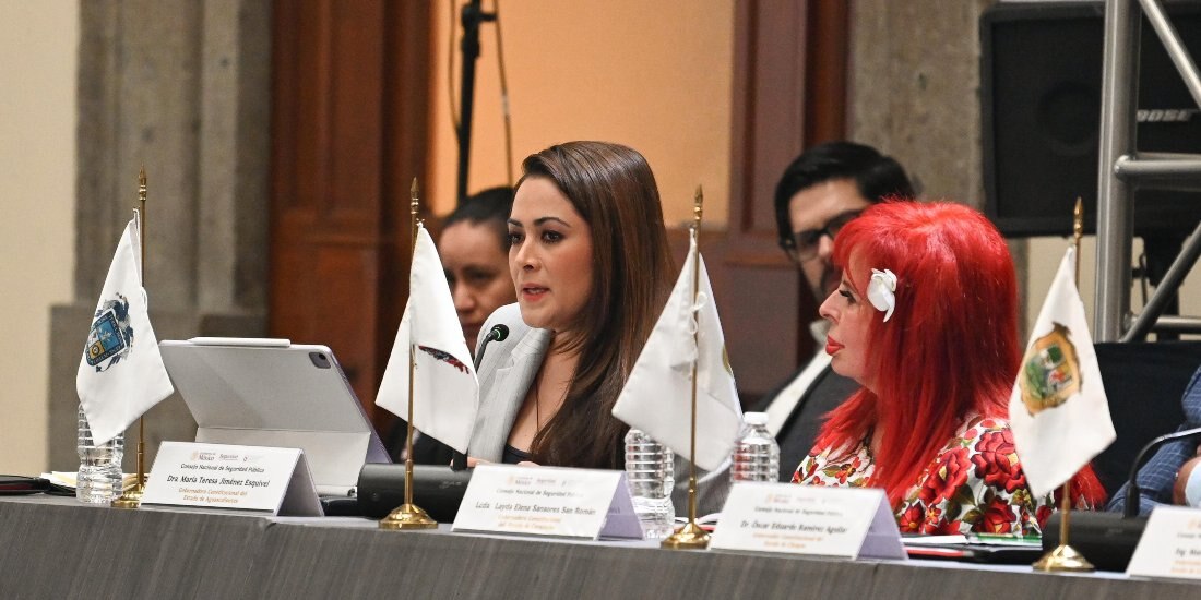 Tere Jiménez refrenda su compromiso de trabajar por la seguridad de Aguascalientes.