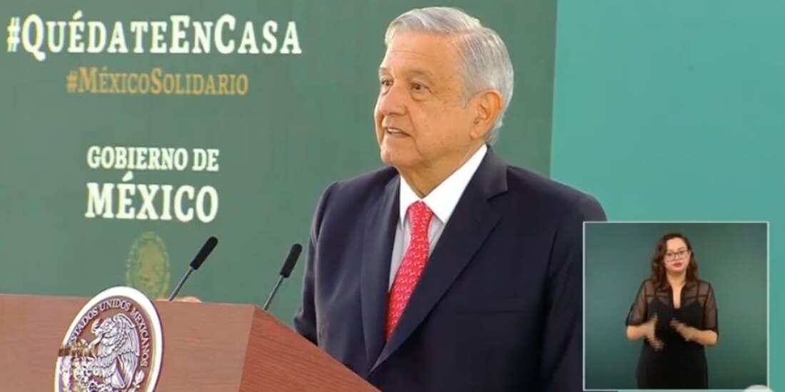 El presidente de México, Andrés Manuel López Obrador, el 19 de agosto de 2020.