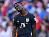 Folarin Balogun en el partido ante Bélgica.