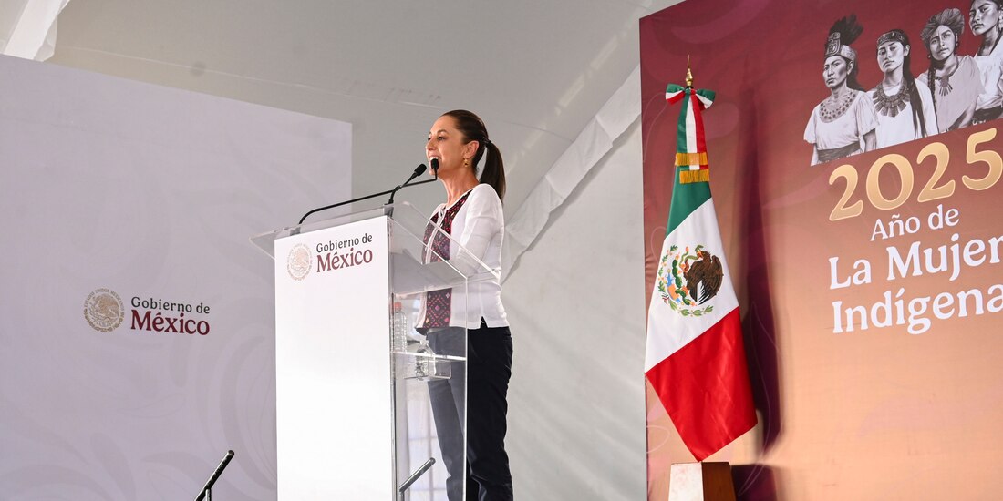Claudia Sheinbaum, Presidenta de México.
