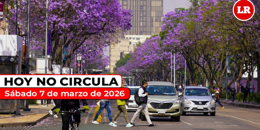 Revisa cómo aplica el Hoy No Circula este sábado 7 de marzo de 2026 en la ZMVM.
