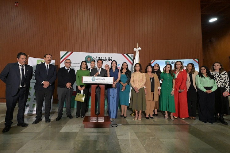 Conferencia de prensa del PVEM