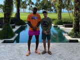 Bad Bunny y LeBron James conviven juntos en Puerto Rico.