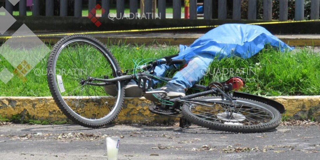Muere ciclista en Metepec